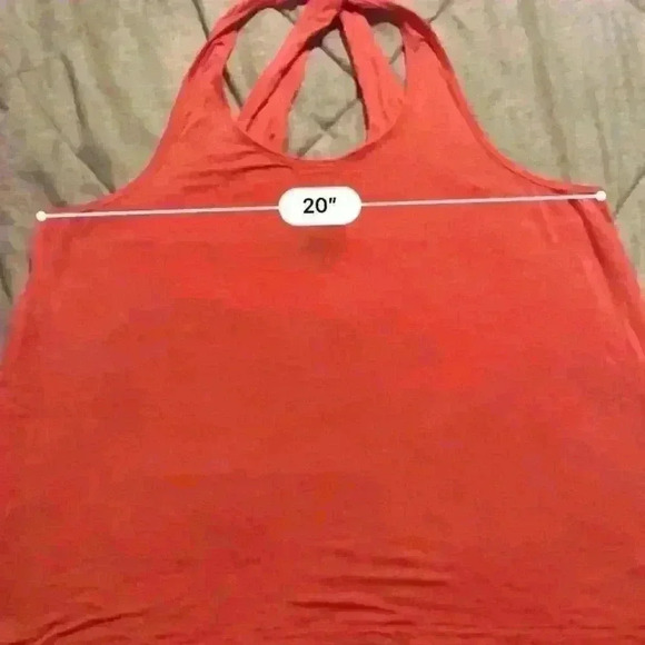 PL Movement PINK LOTUS Coral Workout‎ Crossback Tank XL - Picture 5 of 6